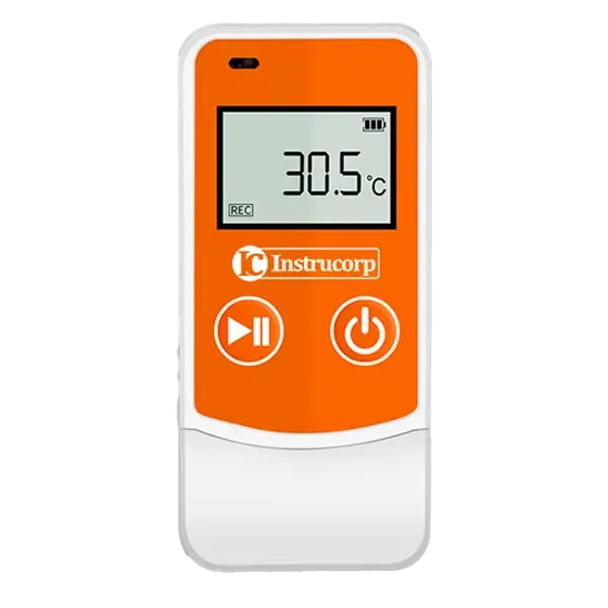 Datalogger de Temperatura e Umidade USB da marca Instrucorp, modelo IC-2084