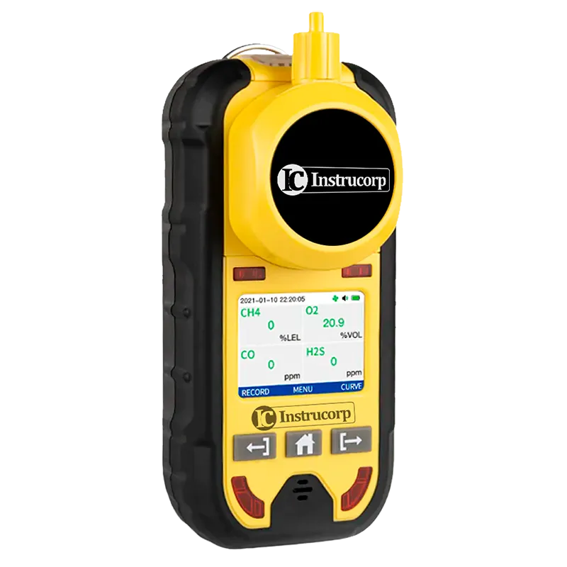 Detector de 4 Gases para Espaço Confinado - Instrucorp IC-1014