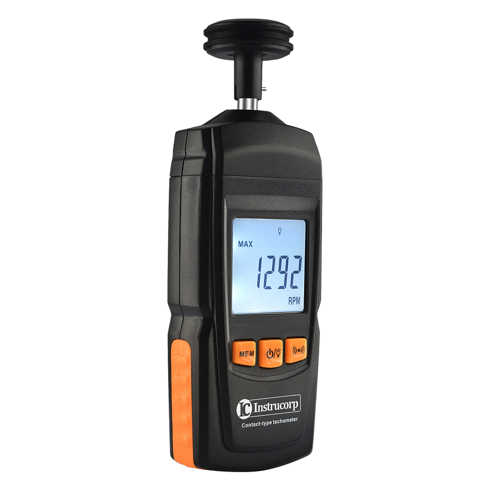 Miniatura: Tacômetro de Contato Digital 2.5 à 99999 RPM da marca Instrucorp modelo IC-4007