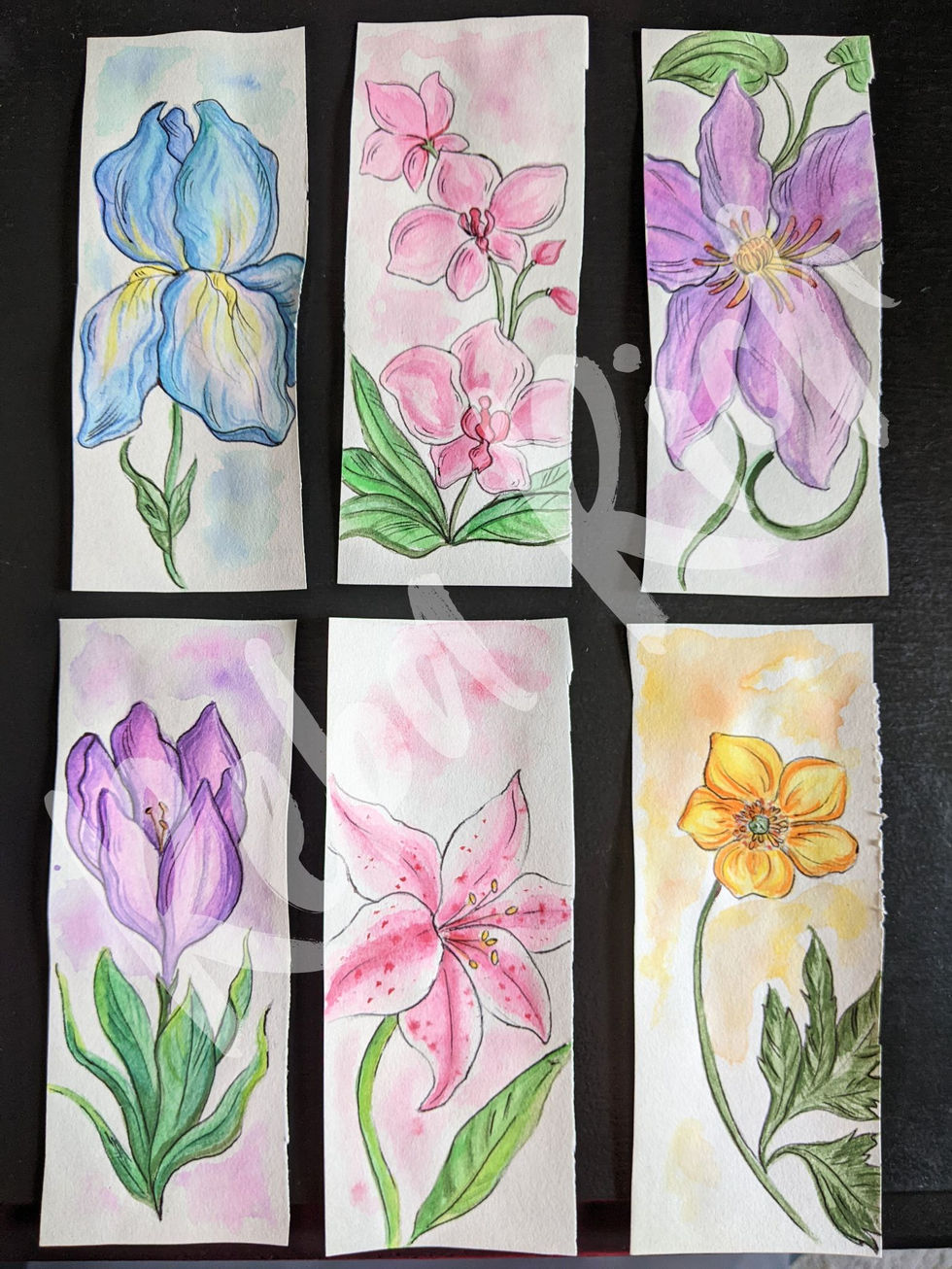 watercolor flower 2
