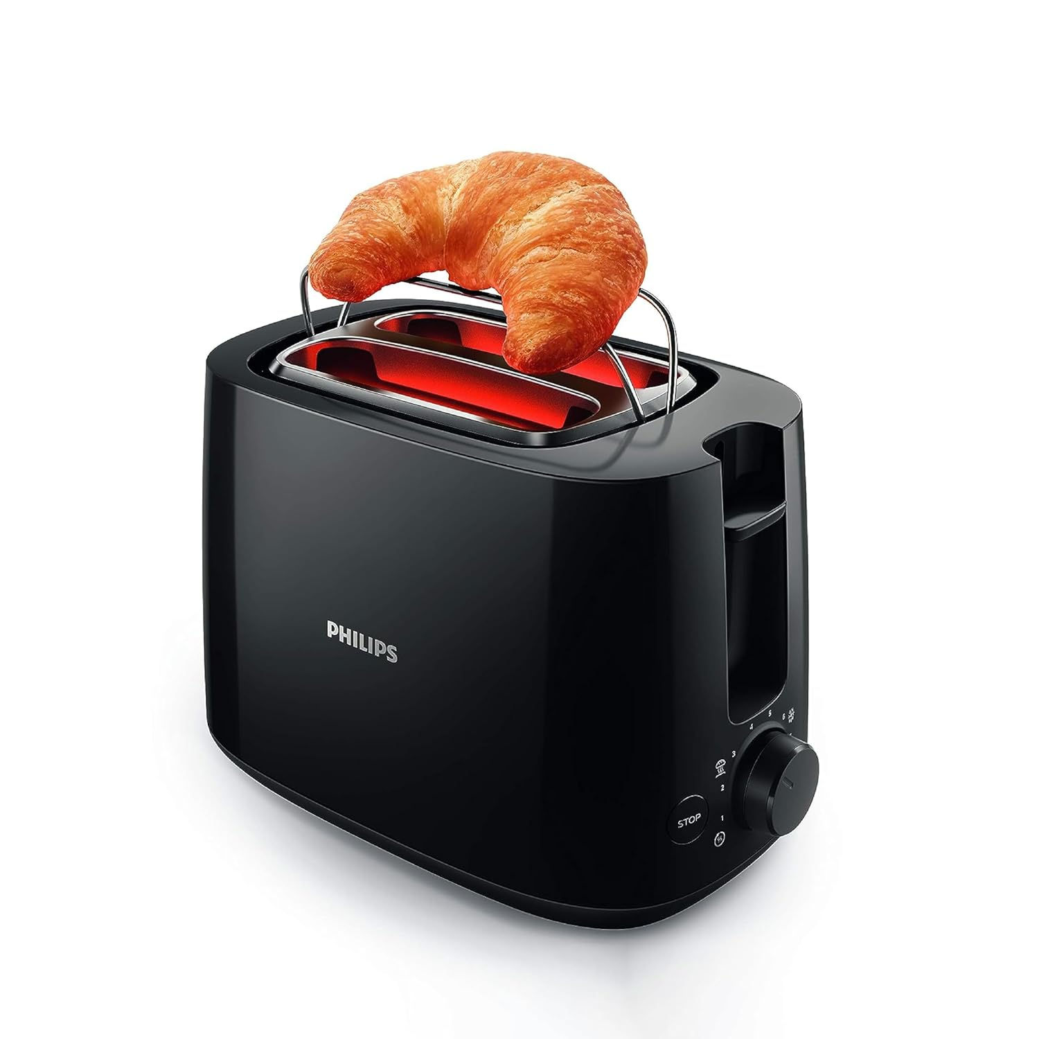 Philips Daily Collection HD2583/90 600-Watt 2 in 1 - Toaster and Sandwichmaker