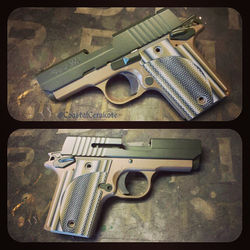 Magpul FDE and Magpul ODG