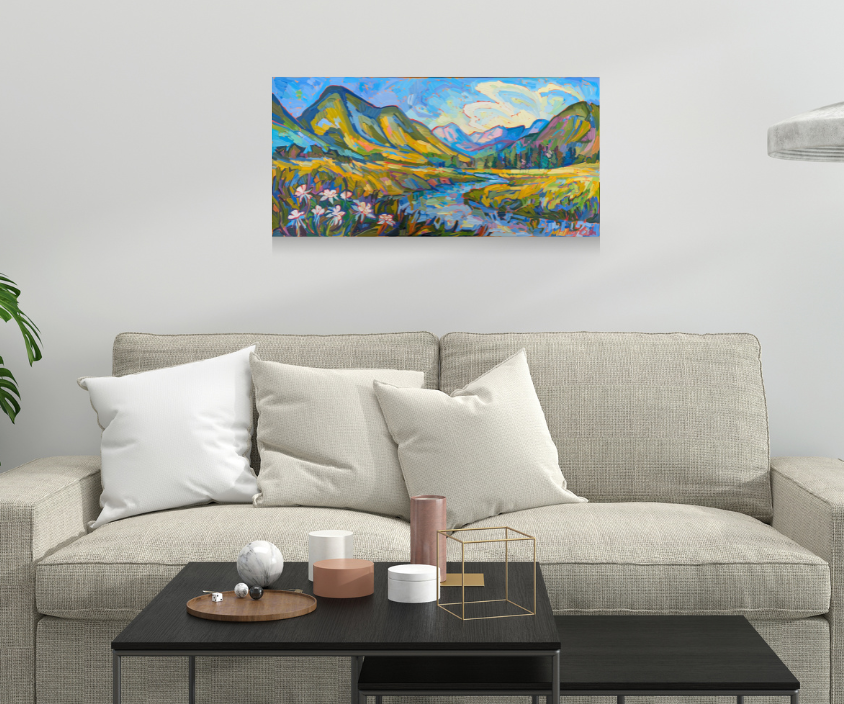 original artwork in homes