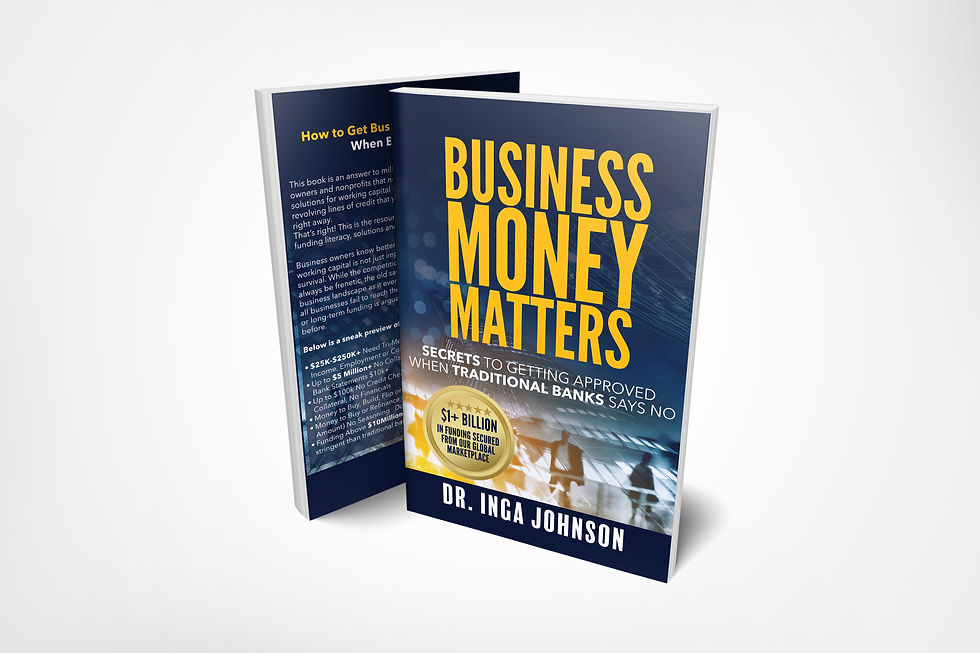BUSINESS MONEY MATTERS