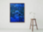 Thumbnail: "White Horse By a Pond" Unframed