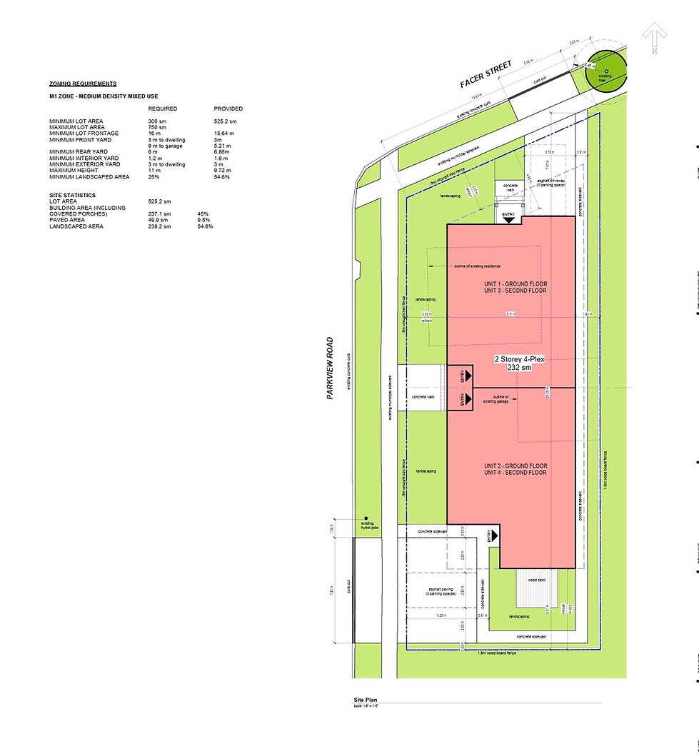 Proposed 4Plex Site Plan-78 Facer St..JPEG