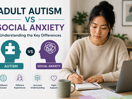 Adult Autism vs Social Anxiety