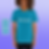 Window T-shirt, short sleeve, aqua, thin light grey writing