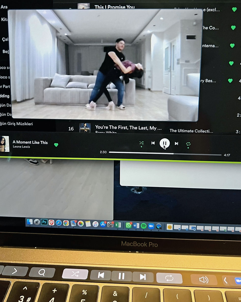 online düğün dansı dersi