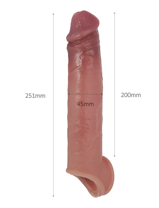 Thumbnail: providing comfort and security so make sure the balls pass through the lower ring to ensure that the sleeve fits tight.