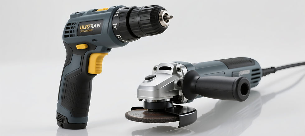 Alat dan bahan untuk memasang atap polycarbonate bor dan gerinda