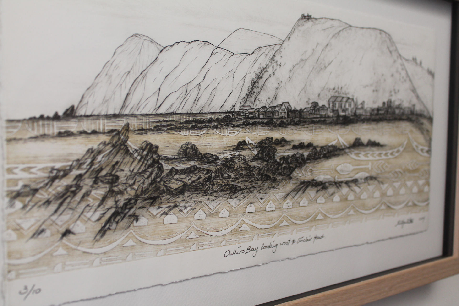 Owhiro Bay, looking west to Sinclair Head