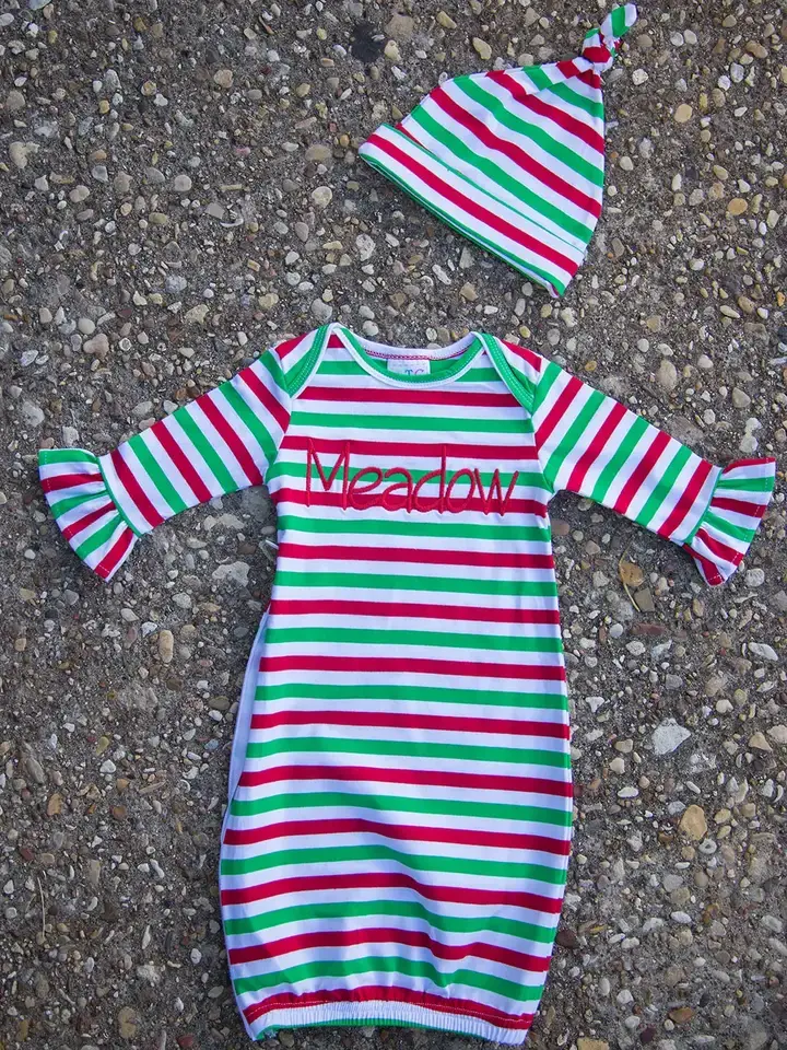 Infant Gown w/ Ruffle