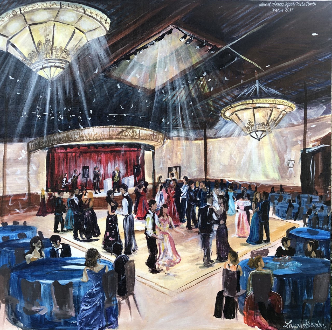 San Antonio Wedding Painter
