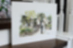 Thumbnail: 14x18 Save The Date Painting