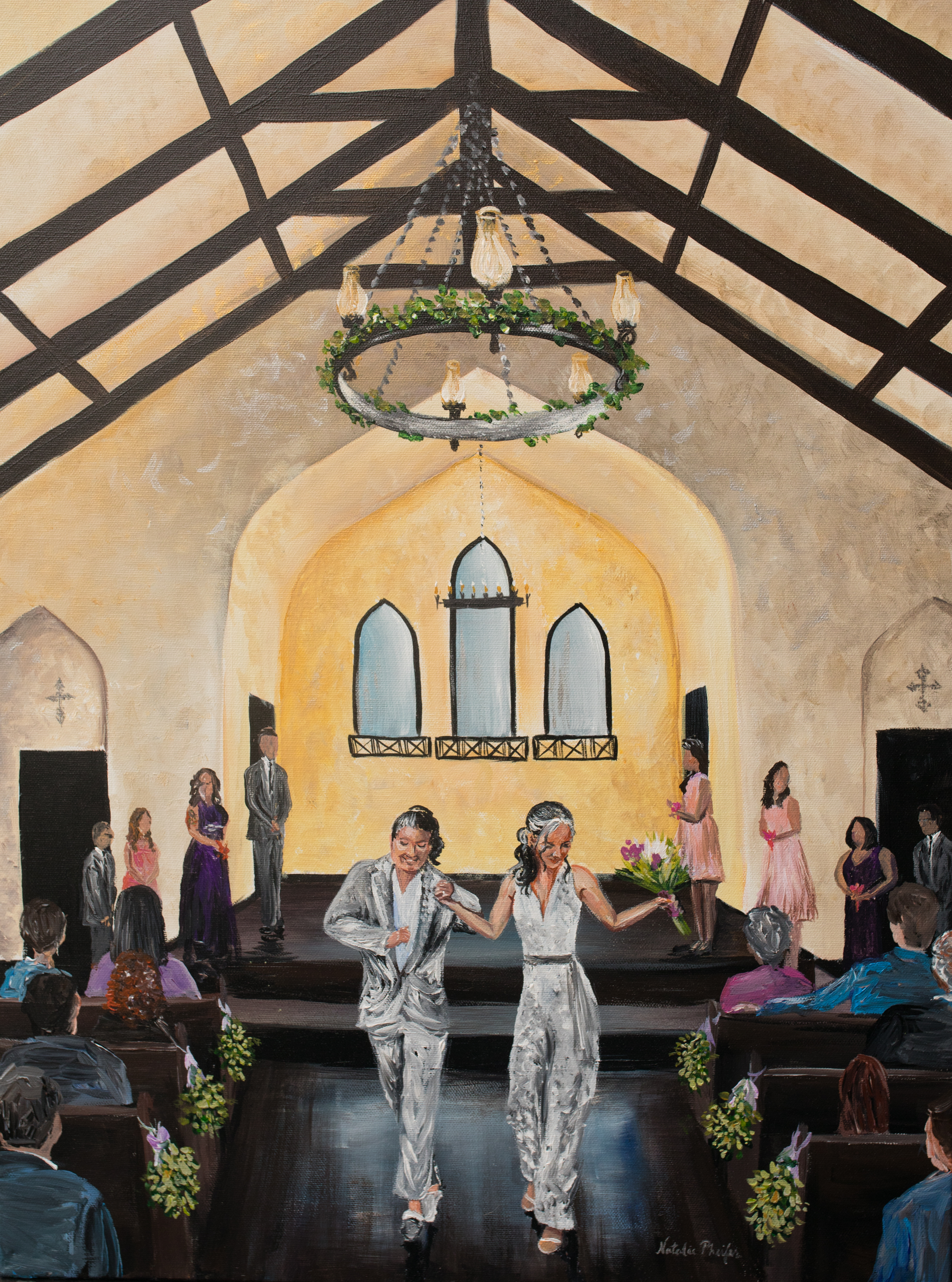 San Antonio Wedding Painter
