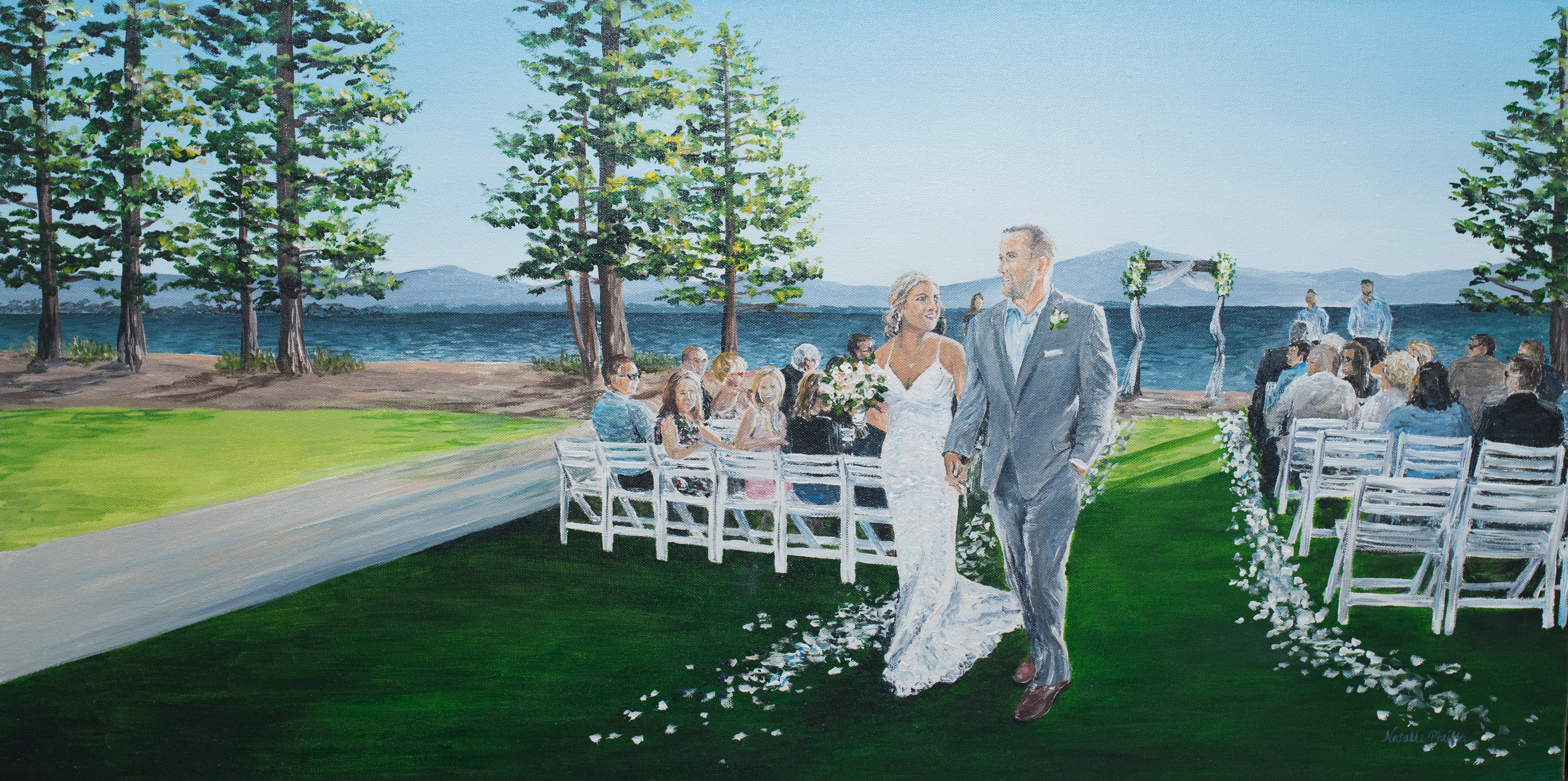 San Antonio Wedding Painter