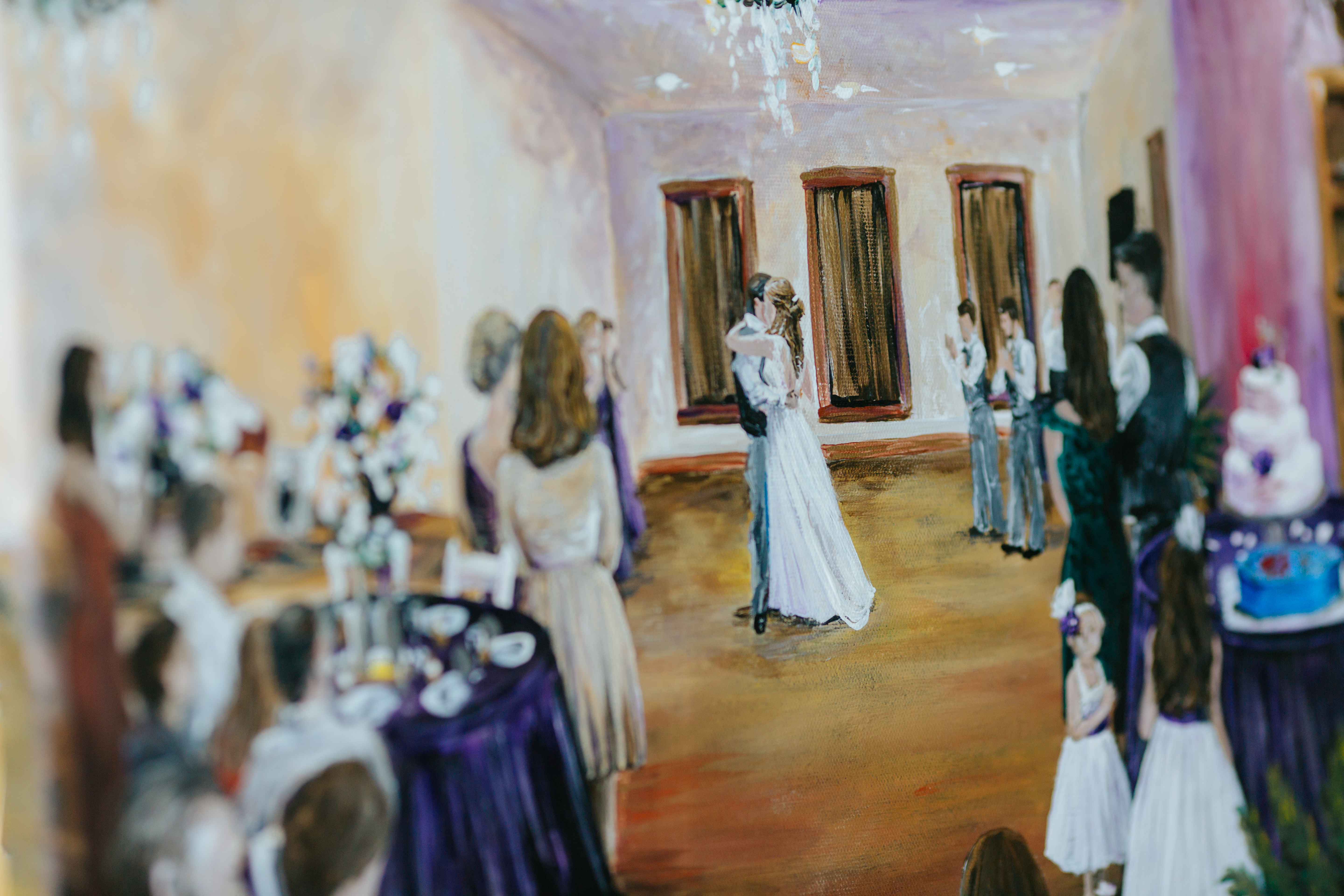 San Antonio Wedding Painter