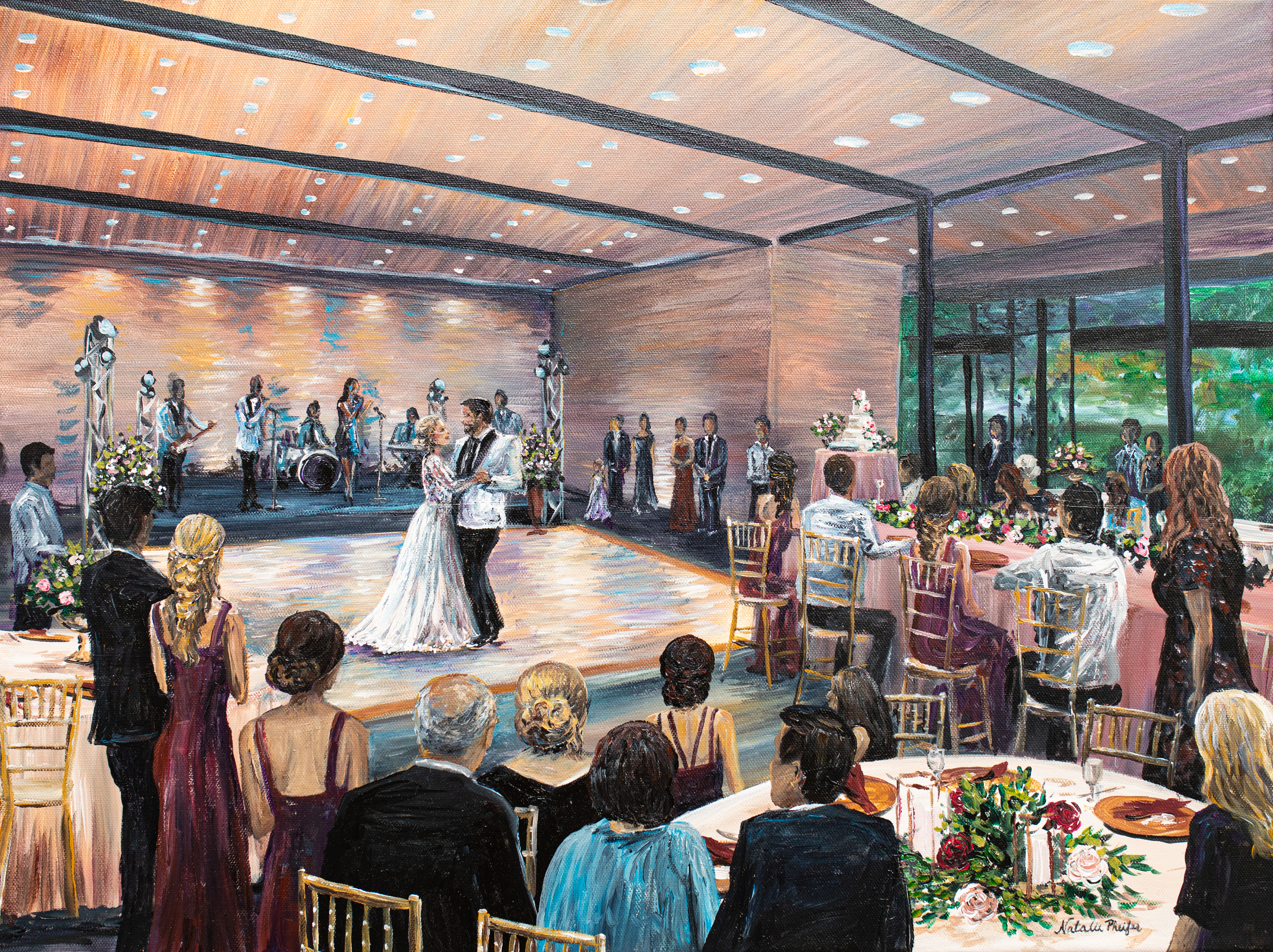 San Antonio Wedding Painter
