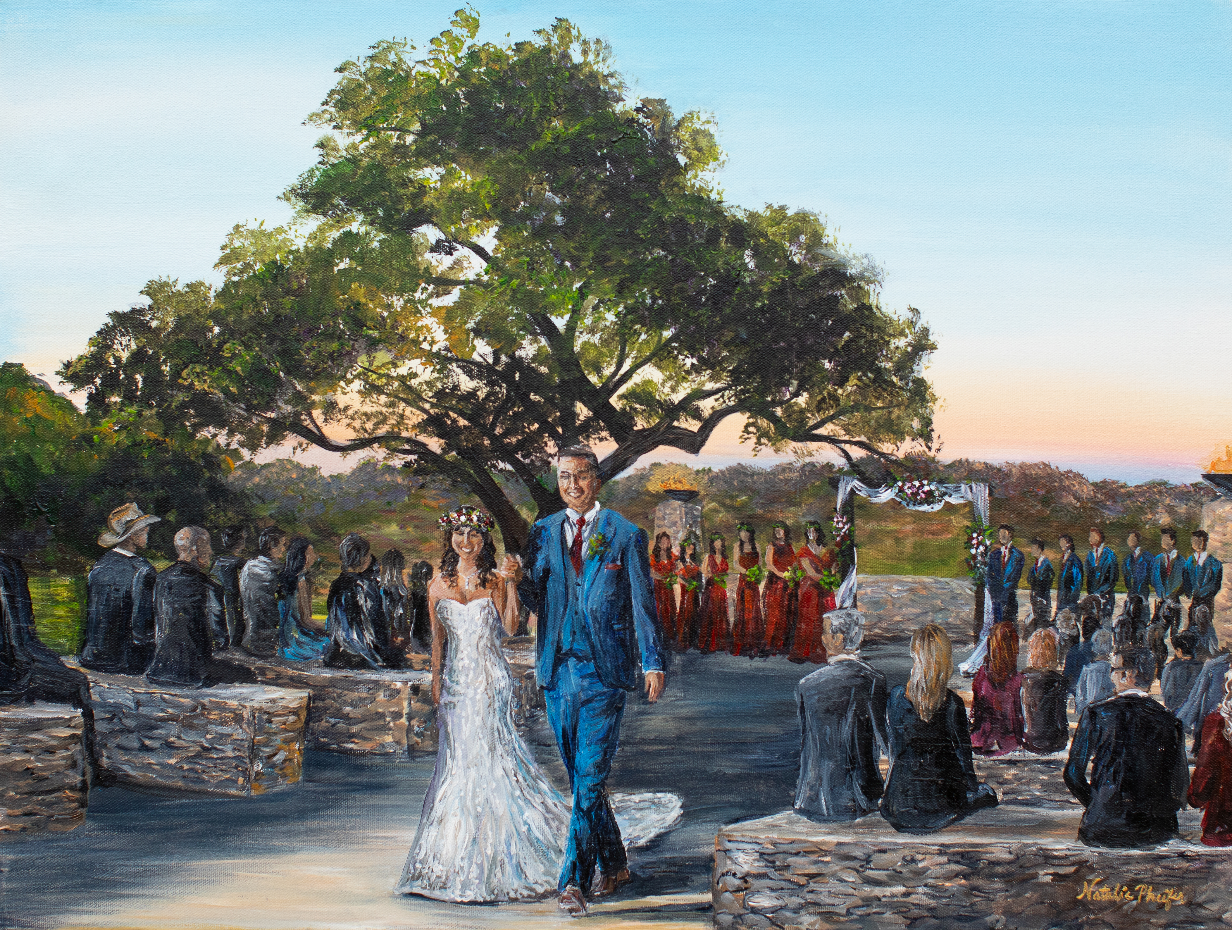 San Antonio Wedding Painter