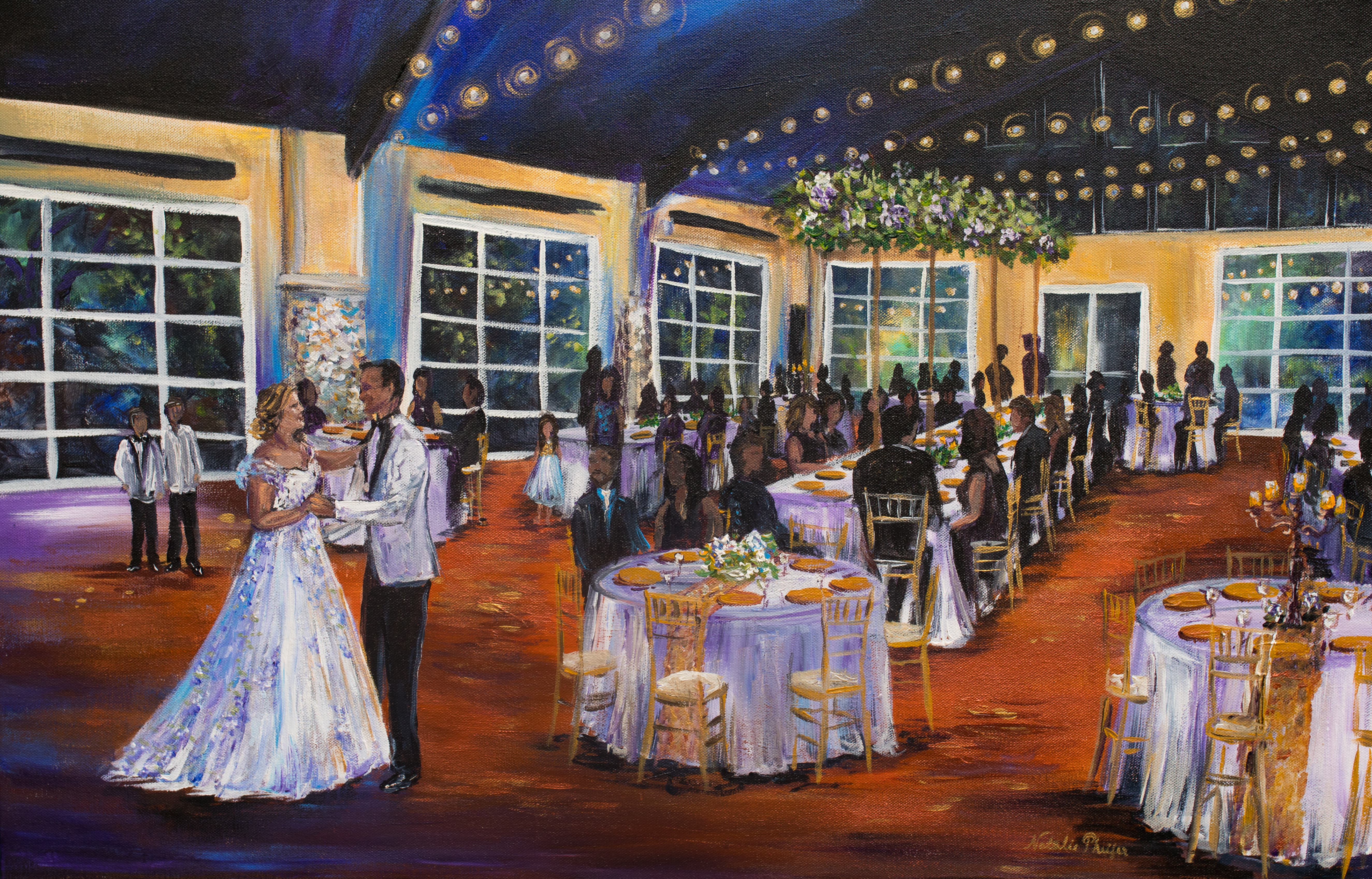 San Antonio Wedding Painter