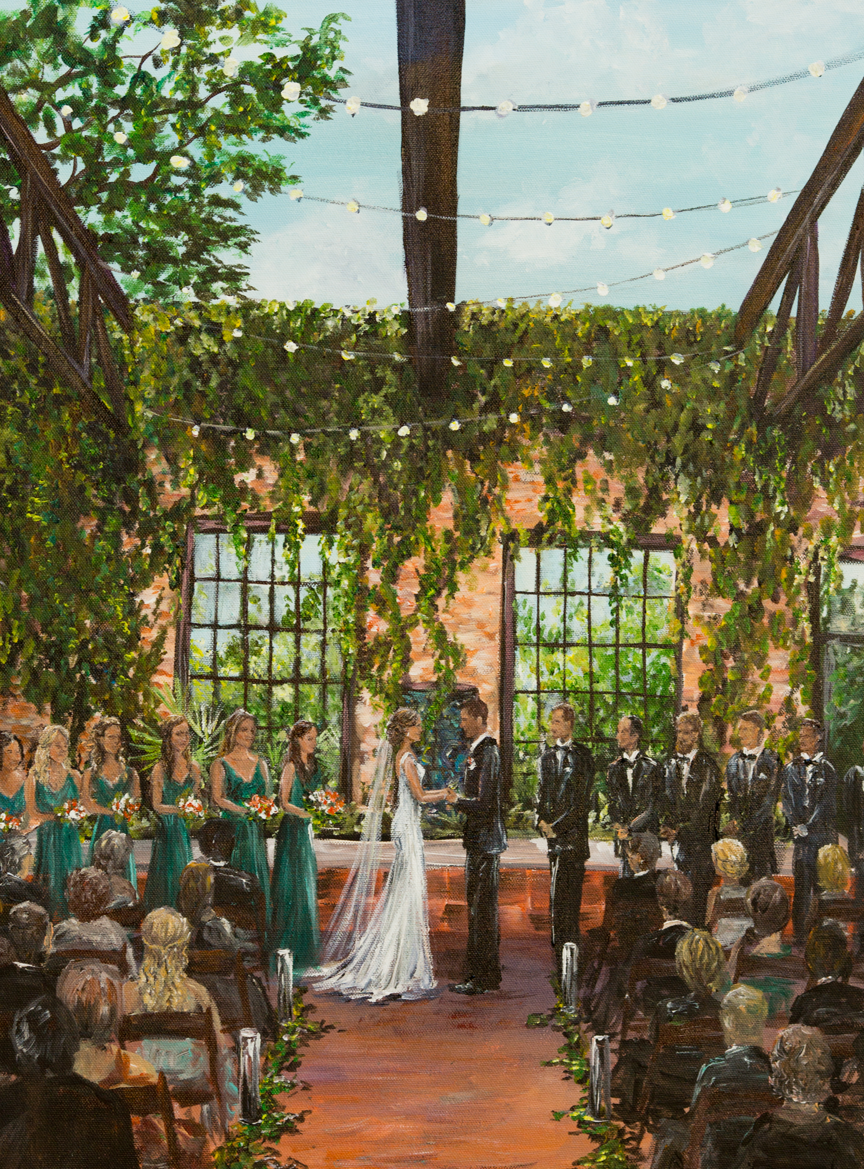 San Antonio Wedding Painter