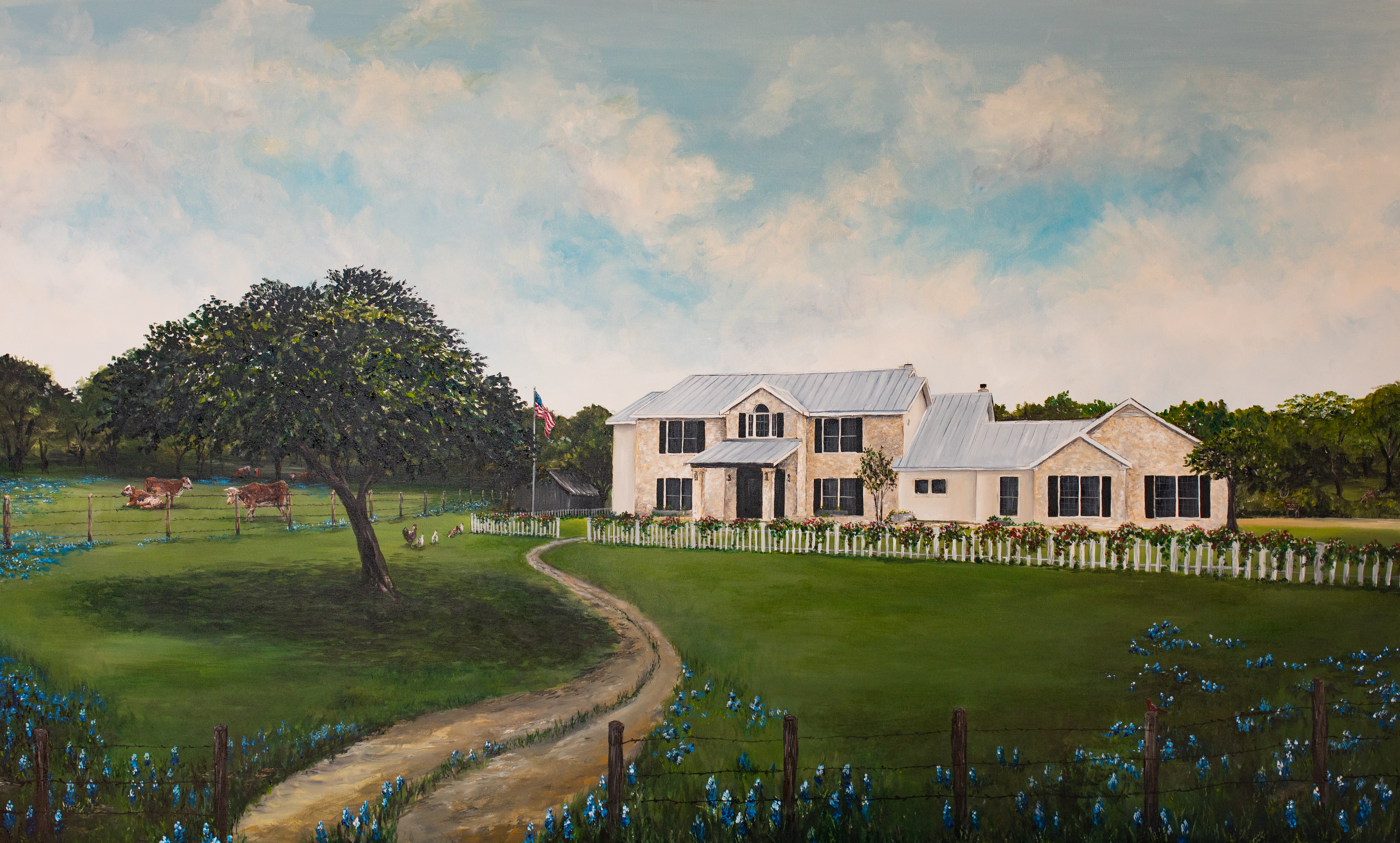 San Antonio Wedding Painter