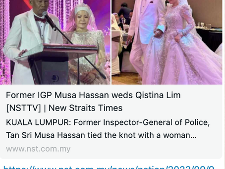 The preoccupation of Malay Men, especially the Religious ones, with marrying more than one continues