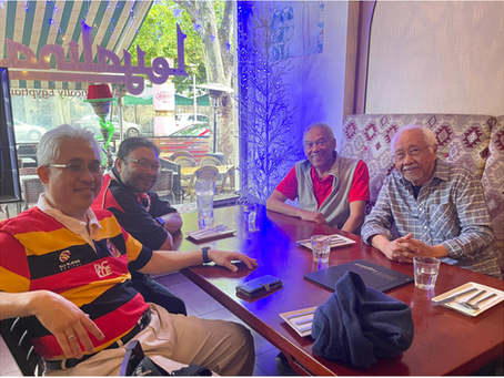 MCOBs....Joe, Amok, Khairul and me.  