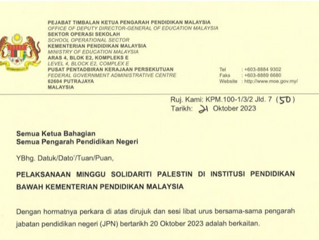 Solidarity with Palestine in schools? Sick, totally and utterly disgusting! Stop it!