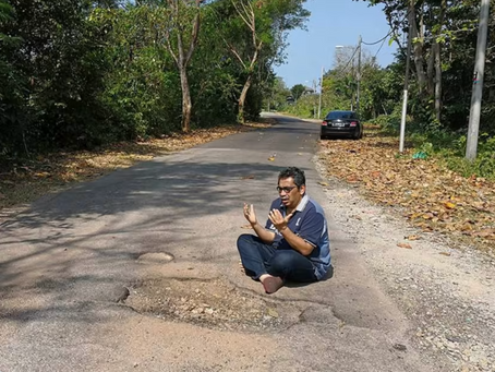 Please PMX...why not start by fixing the pothole? 