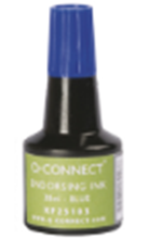 TINTA TAMPON Q-CONNECT AZUL
