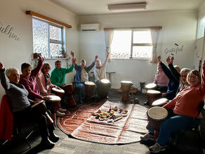 Finding Rhythm Together: Drum Therapy with the Mersey Valley Ladies PROBUS Club, Latrobe. 