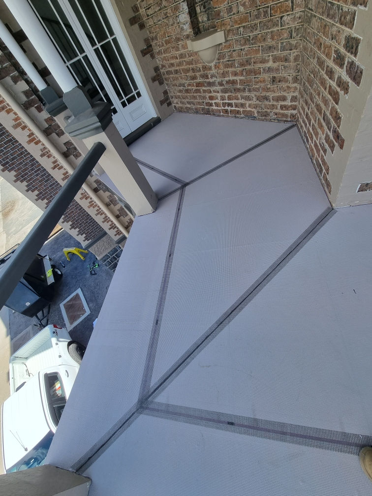PDQ Poly and Top Mesh Tape applied