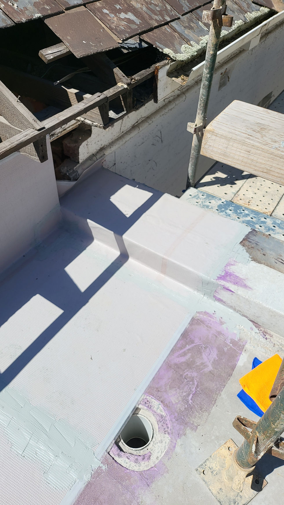 PDQ Poly laid over step detail