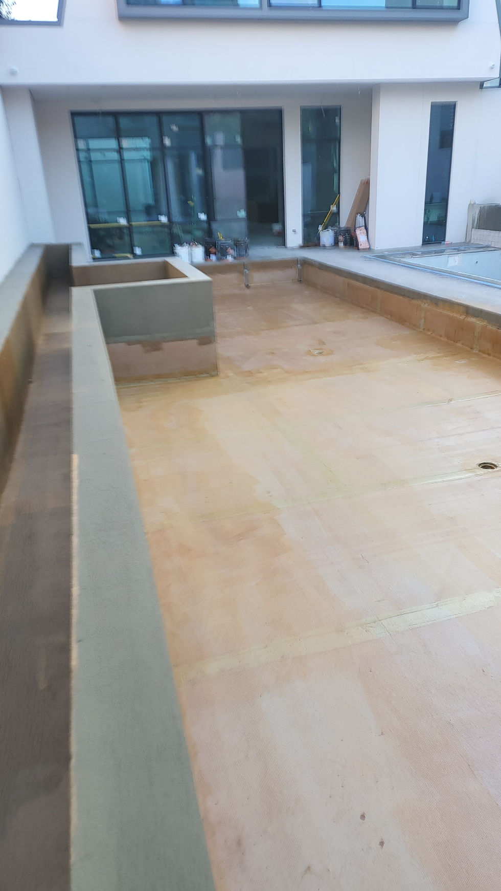 Copperguard sealant applied