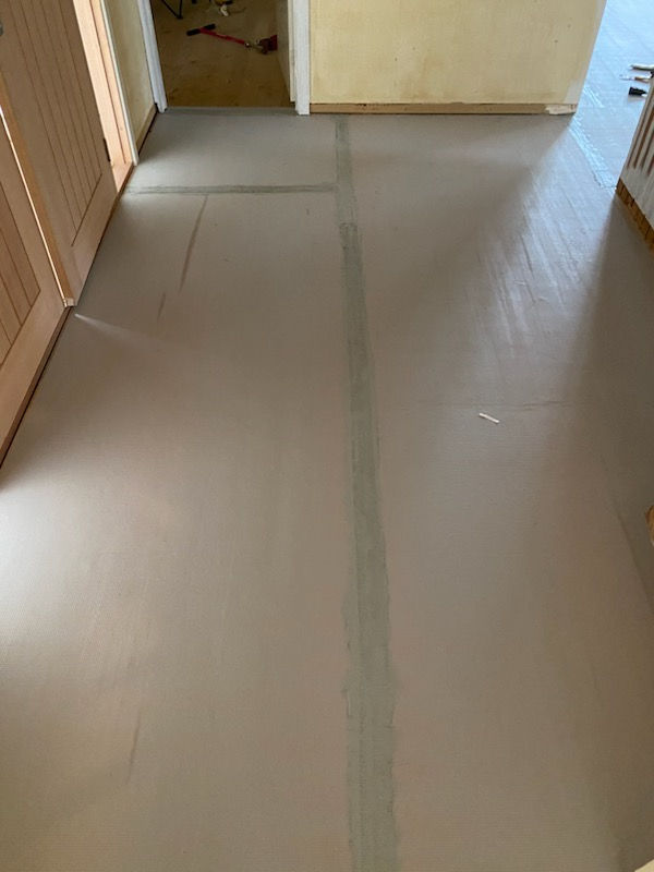 Waterproofing completed