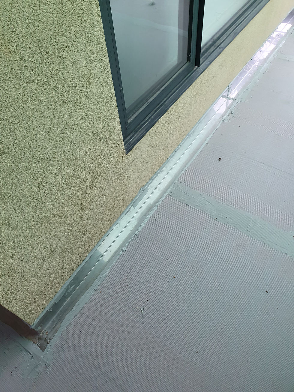 Waterproofing completed