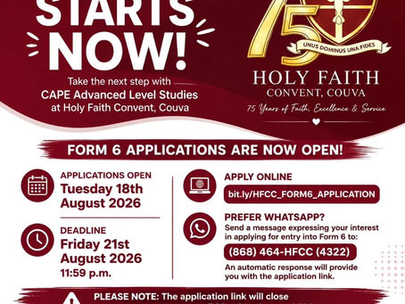 FORM 6 APPLICATION UPDATE
