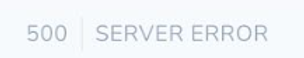 Server error example