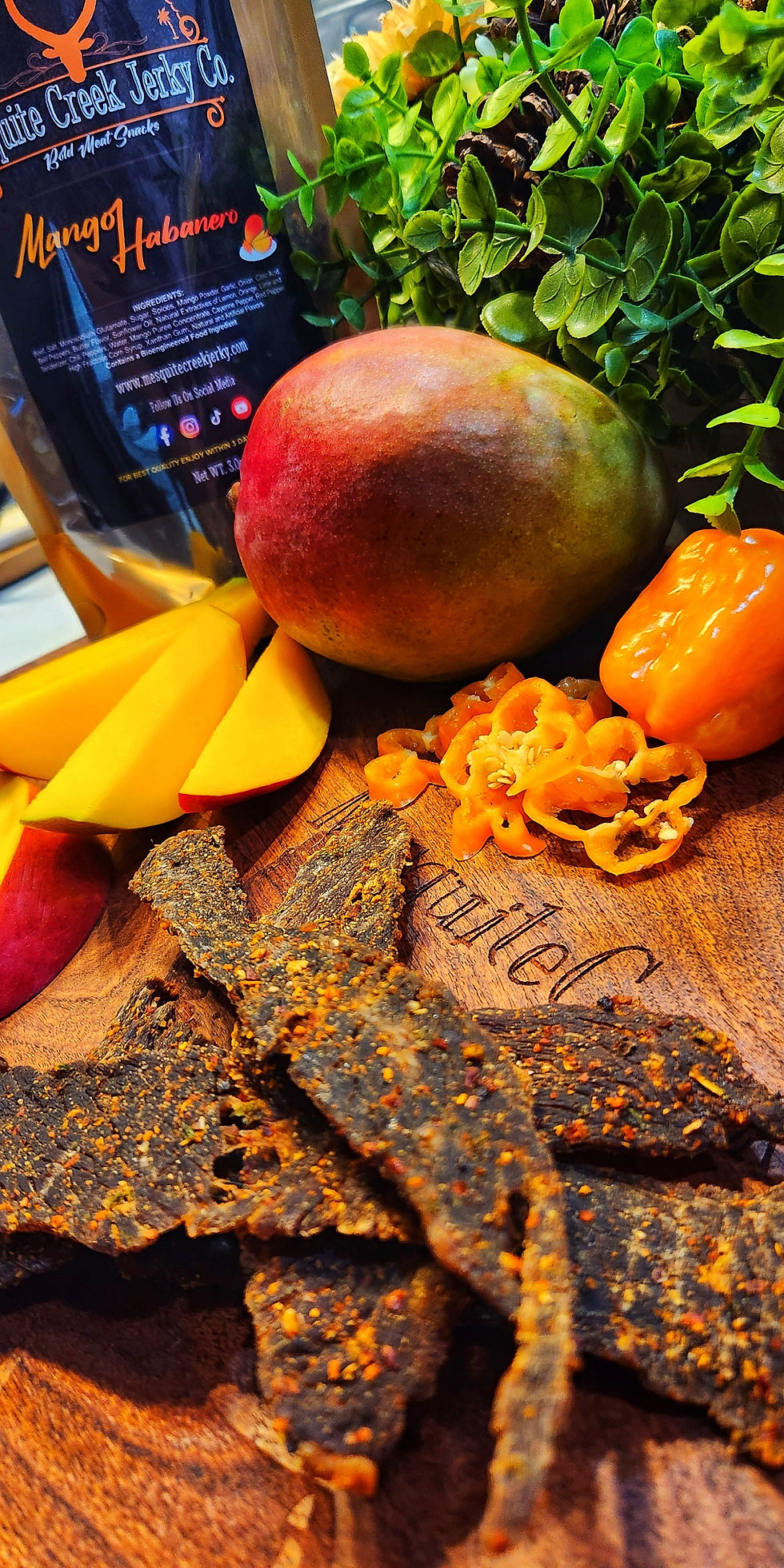 Thumbnail: Mesquite Creek Jerky Co. - Mango Habanero