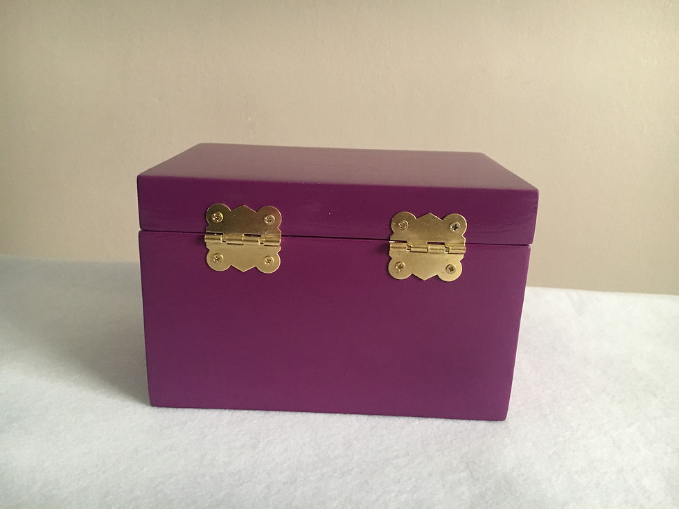 Thumbnail: Hinged lid Box ( DISCONTINUED  ITEM LAST ONE  )