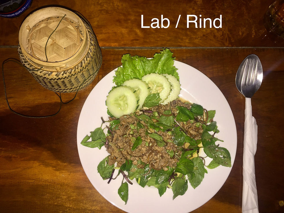 ອາຫານ - Essen in Laos