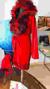Bademantel Devil inside