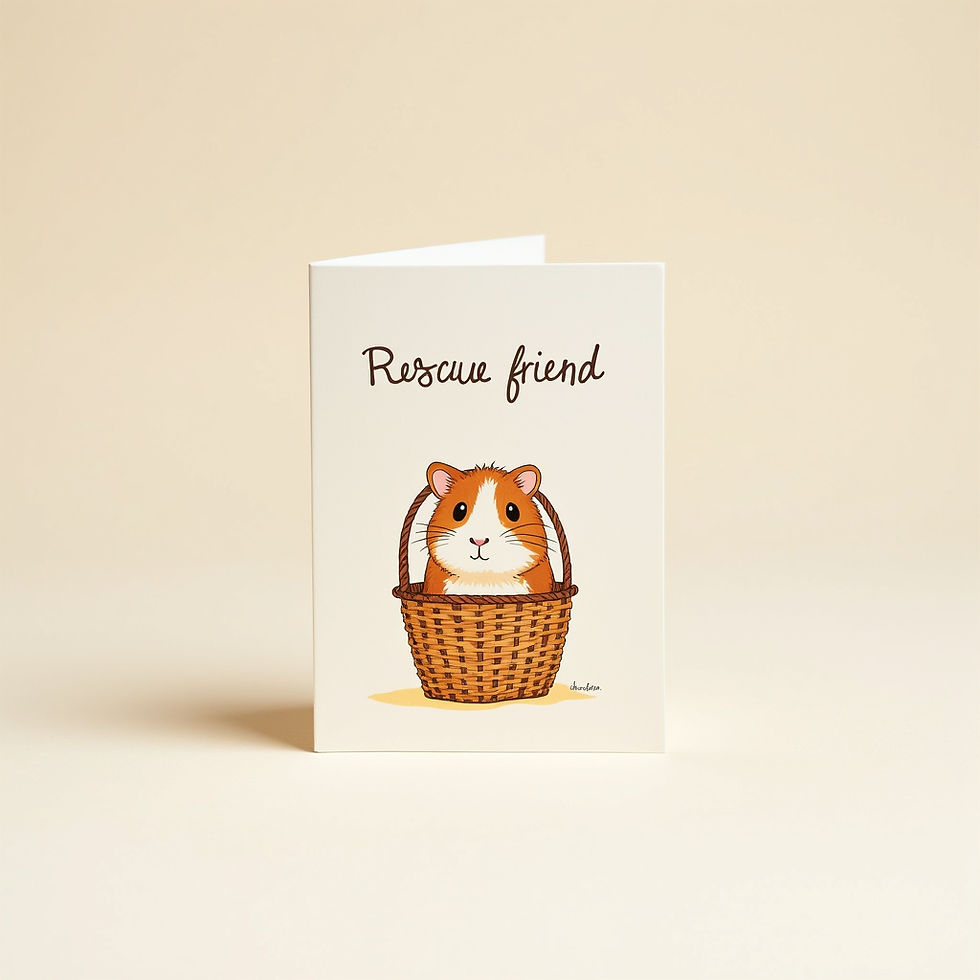 Rescue Friend Card