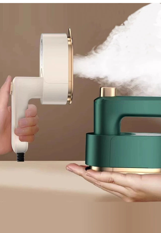 Miniatura: 2-in-1 Handheld Steam Iron Garment Steamers Ironing Machine Travel Portable Iron