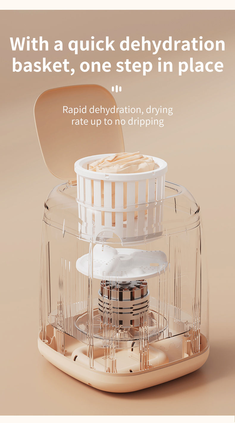 Miniatura: Portable Washing Machine, Mini Washer With Spin Dryer, 3 Modes Deep Cleaning, Ho