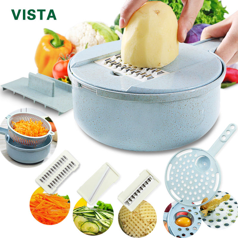 Miniatura: Vegetable Chopper Multifunctional Grater Cutter Kitchen Accessories Manual Fruit
