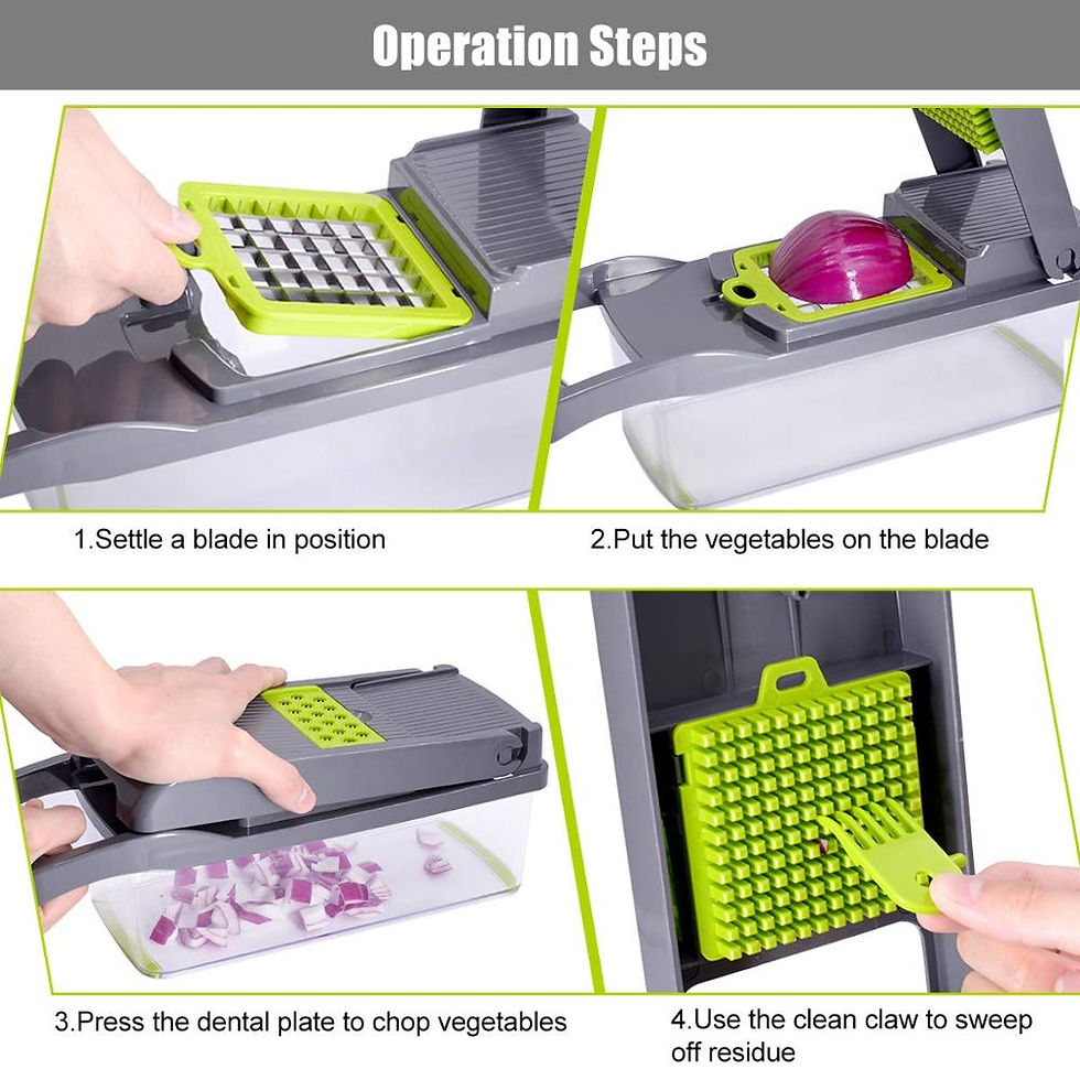Miniatura: Vegetable Chopper Multifunctional Grater Cutter Kitchen Accessories Manual Fruit