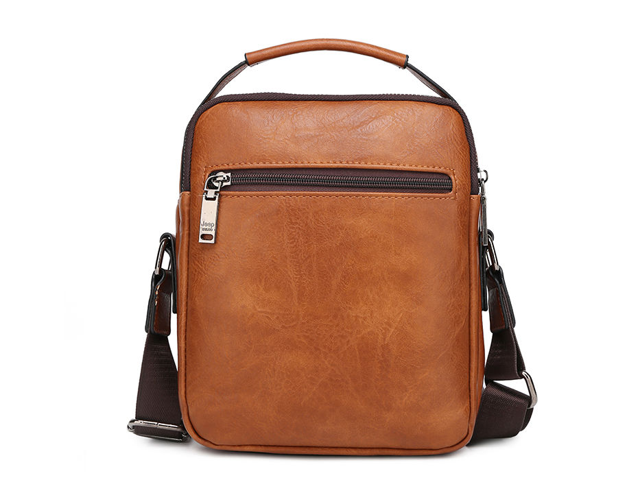 Miniatura: JEEP BULUO Multi-function Business Handbags Men New Man's Shoulder Bag Large Cap